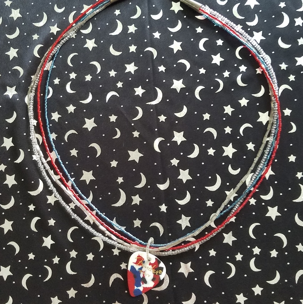 guitar pick necklace